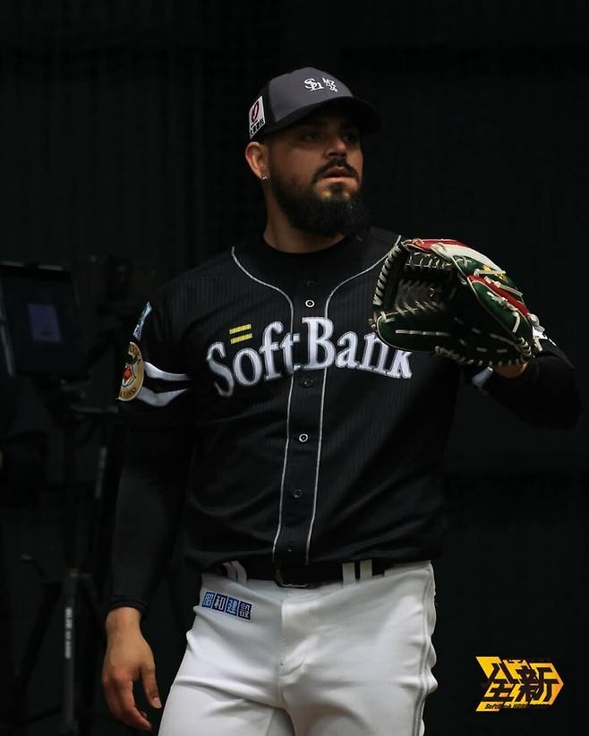 ▲ 로베르토 오수나 ⓒ소프트뱅크 호크스 SNS