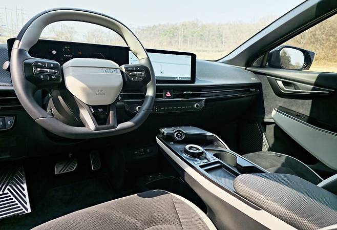 EV6 GT라인 실내./사진: 강주현 기자