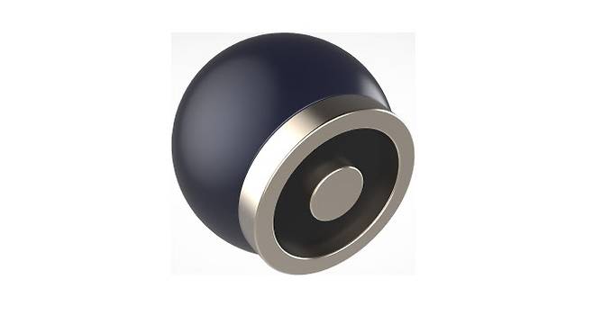 소프트피브이가 개발한 구(球) 모양 태양전지 소프트셀.(사진=소프트피브이)