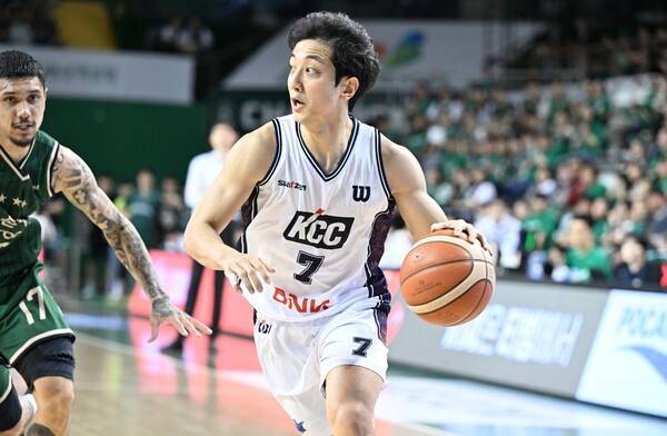 부산 KCC 허훈. /사진=KBL