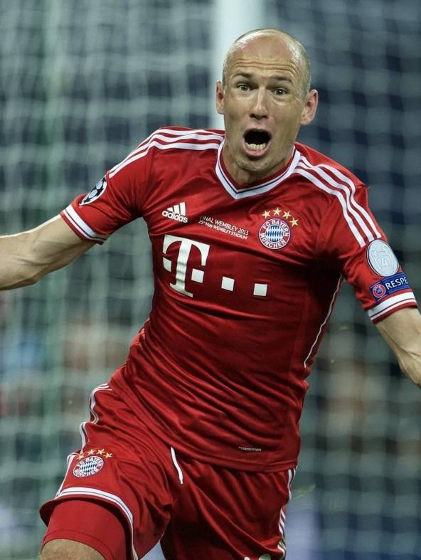 뮌헨 시절의 로번     캐버=바이에른 뮌헨 구단 SNS