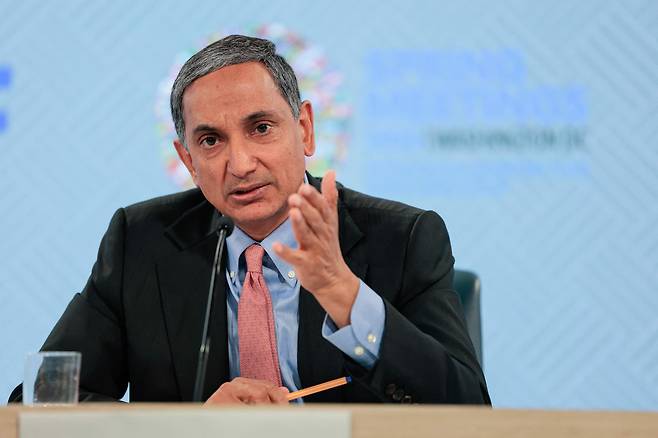 크리슈나 스리니바산 IMF 아시아·태평양 국장. /연합뉴스