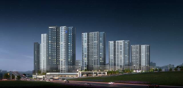 ‘두산위브 트리니뷰 구명역’ 투시도