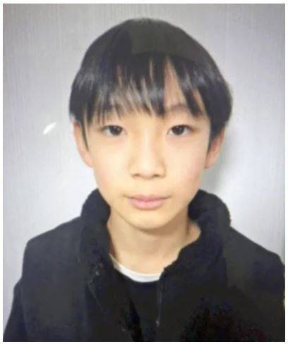 등굣길에 실종된 지 3주만에 시신으로 발견된 아다치 유키군.   [일본 교토부 경찰청 제공]