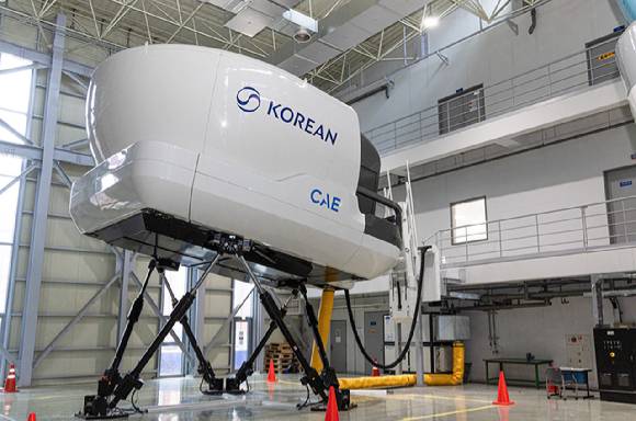 '조종사 모의비행장치(Full Flight Simulator·FFS)' [사진=대한항공]