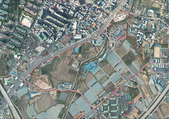 경기도 포천시 소흘읍 일대에 청년·신혼부부·서민을 위한 대규모 민간임대주택과 친환경 인프라가 들어설 '송우2지구'