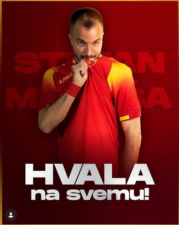 몬테네그로 국가대표에서 은퇴한 인천 공격수 무고사. 사진 무고사 인스타그램