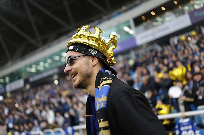 인천의 왕이라 불리는 무고사. 사진 프로축구연맹