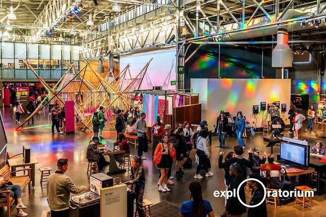 익스플로라토리움 전시장 전경/사진=현대차그룹