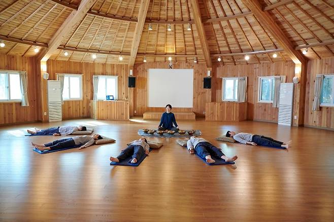 선마을 싱잉볼 명상 프로그램