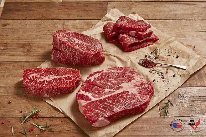 미국산 소고기 [미국육류수출협회 제공]