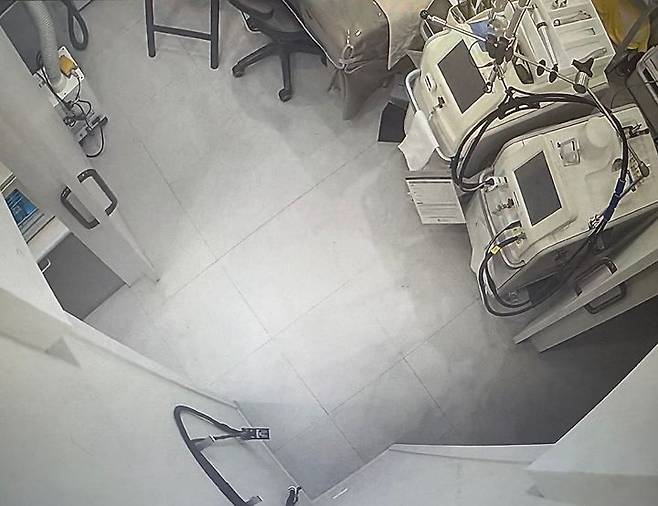 [대구=뉴시스] 불법 CCTV 촬영 의혹을 받는 병원이 고소인에게 제공한 브라질리언 레이저 시술실 CCTV 영상 모습. (사진=독자 제공) 2026.04.14. photo@newsis.com *재판매 및 DB 금지