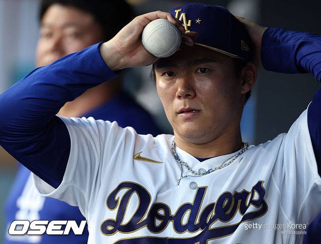 [사진] LA 다저스 야마모토 요시노부 ⓒGettyimages(무단전재 및 재배포 금지)