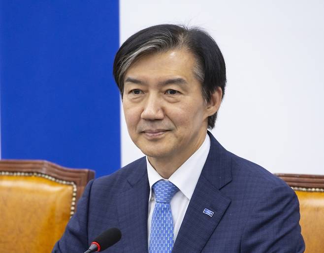 조국 조국혁신당 대표. 연합뉴스