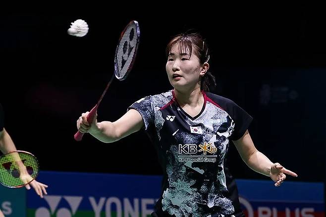 배드민턴국가대표팀은 토마스컵과 우버컵을 앞두고 남자복식 강민혁과 여자복식 공희용이 나란히 무릎부상으로 이탈해 걱정이 크다. 남자복식 진용-이종민과 여자복식 정나은(사진)의 역할이 중요해졌다. 사진제공│요넥스