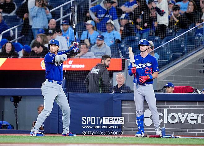 ▲ 다저스는 오타니가 고의4구로 출루한 직후 타석에서 유독 강했다