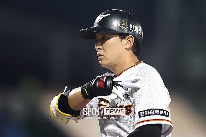 ▲ 오는 6월 제대를 앞두고 타격감을 점차 끌어올리고 있는 정은원 ⓒ곽혜미 기자