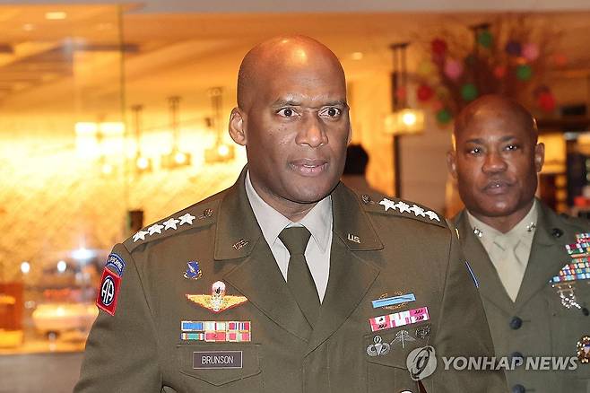 제이비어 브런슨 주한미군사령관 [연합뉴스 자료사진]