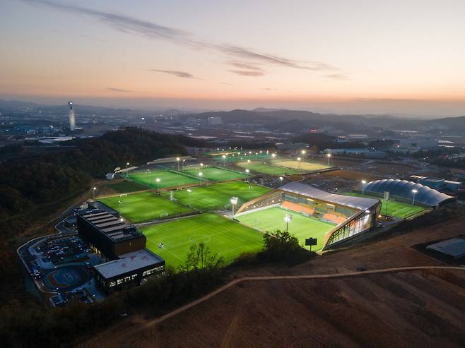 코리아풋볼파크 전경(동부건설 제공)