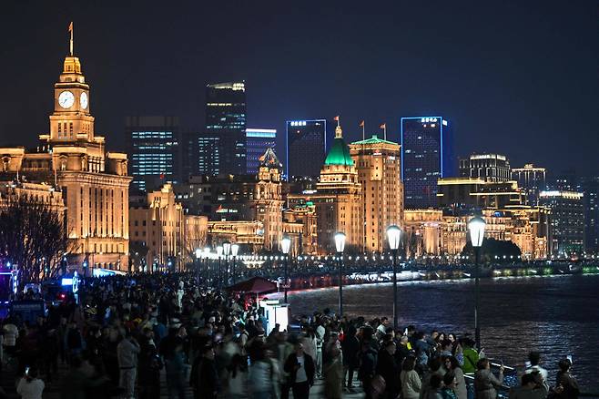 중국 상하이.(AFP연합뉴스)