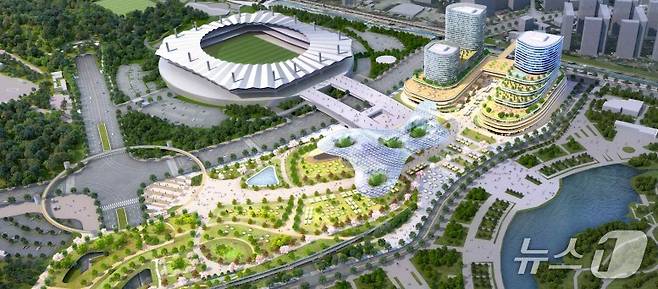 서울 마포농수산물시장 일대 복합화 조감도. (기획예산처 제공)