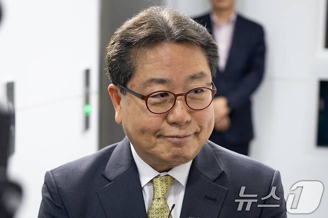 조광한 국민의힘 최고위원이 17일 서울 여의도 중앙당사에서 열린 경기도지사 예비후보 면접에 참석하고 있다. 2026.4.17 ⓒ 뉴스1 유승관 기자