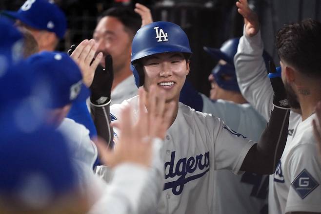 LA 다저스 김혜성. AP연합뉴스