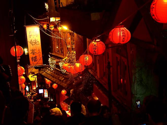 타이베이 근교의 인기 관광지 지우펀 (사진=대만관광청)