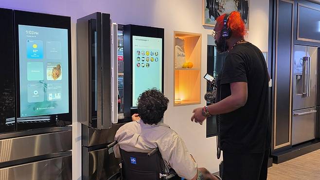 삼성전자가 15일(현지시간)부터 이틀간 미국에서 가전 기술 세미나 ‘더 브리프 뉴욕(The Brief New York)’을 열고 인공지능(AI) 기반의 차별화된 홈 라이프스타일을 소개했다. 사진제공=삼성전자