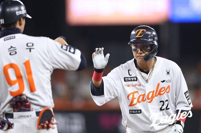 ▲ 채은성 ⓒ한화 이글스