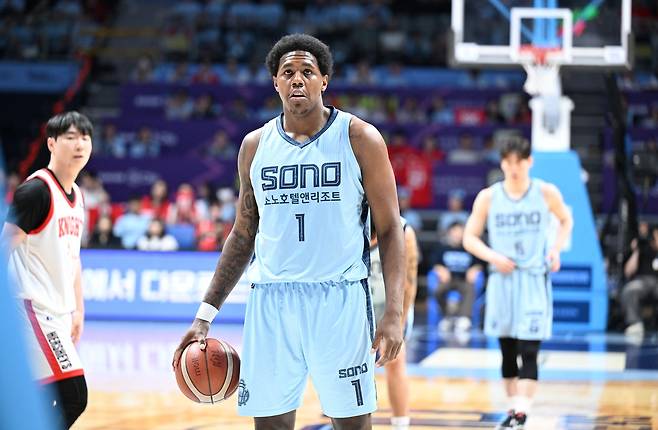 소노의 네이던 나이트 [KBL 제공. 재판매 및 DB 금지]