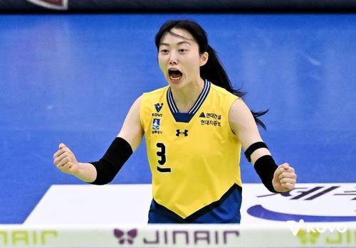여자배구 현대건설에서 뛴 FA 세터 김다인 [한국배구연맹 제공. 재판매 및 DB 금지]