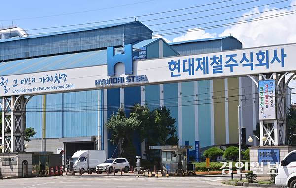 인천 동구에 위치한 현대제철 인천공장. 2025.8.22 /경인일보DB