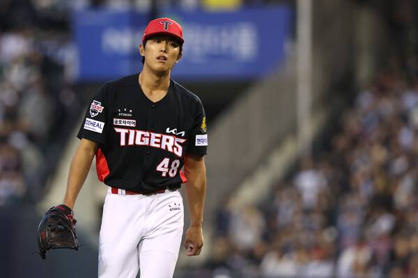 시즌 첫 승을 장식한 이의리(사진=KIA)