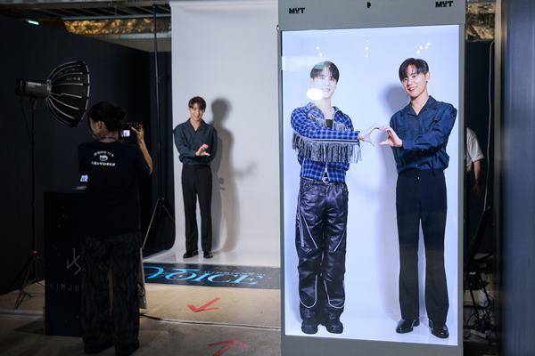 김준수 미디어 전시 / 제공=크리에이티브멋