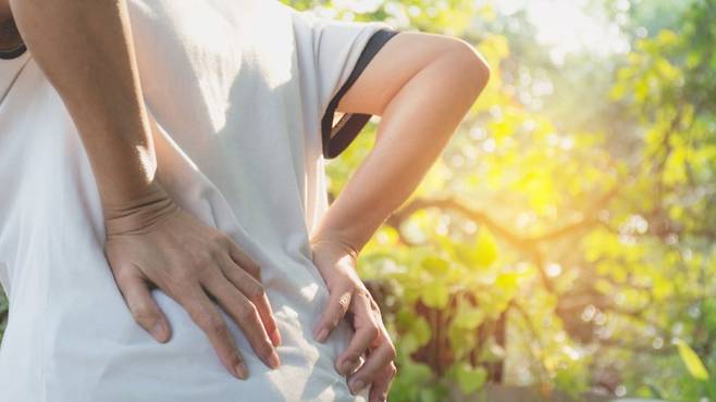 허리디스크와 척추관 협착증은 증상의 양상이 다르게 나타난다｜출처: 클립아트코리아