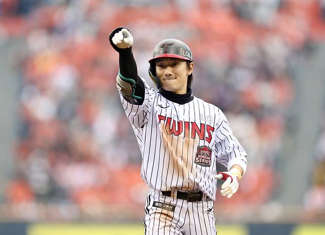 LG 신민재. <저작권자 ⓒ 1980~2026 ㈜연합뉴스. 무단 전재 재배포 금지, AI 학습 및 활용 금지>