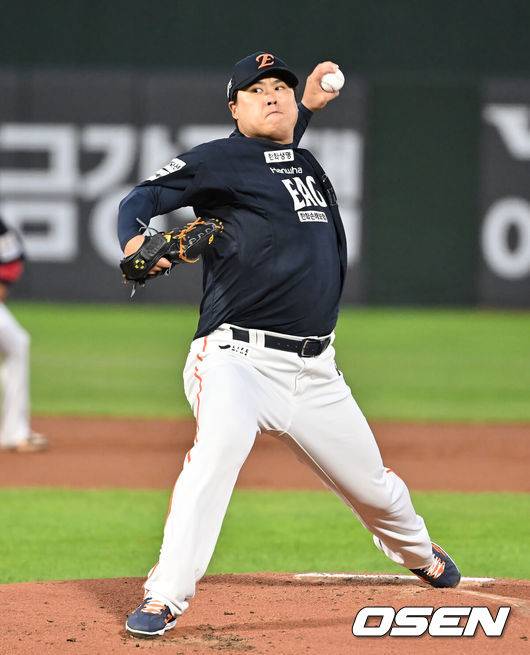 [OSEN=부산, 이석우 기자] 한화 이글스 류현진 / foto0307@osen.co.kr