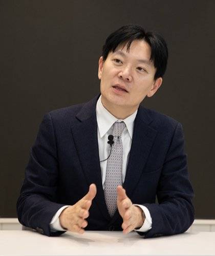 박상용 인천지검 부부장검사가 4월 10일 ‘신동아’와 인터뷰하고 있다. 이상윤 객원기자