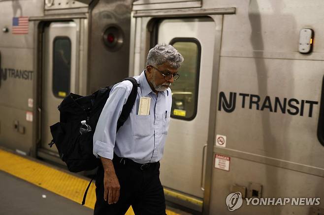 NJ트랜짓 열차 [AFP=연합뉴스]