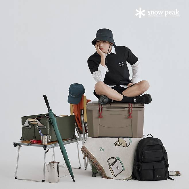 스노우피크, 뷔와 함께 한 아웃도어 컬렉션 출시 [스노우피크 제공. 재판매 및 DB 금지]