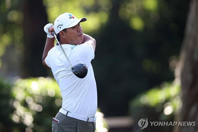 김시우의 2라운드 경기 모습 [게티이미지/AFP=연합뉴스]