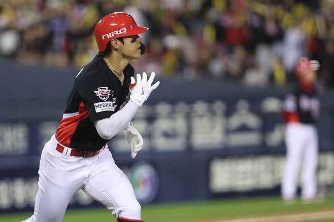 KIA 김도영의 17일 경기 모습.  [KIA 타이거즈 제공. 재판매 및 DB 금지]