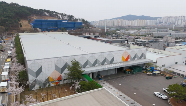 대구 달성군 다사읍 세천리 예스24 대구물류센터 전경. 빌사부 제공