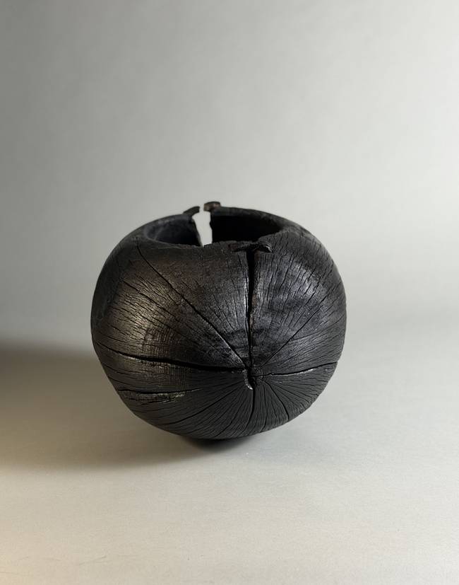 ▲ 시간의 잔해, 오리나무, 35x35x30cm