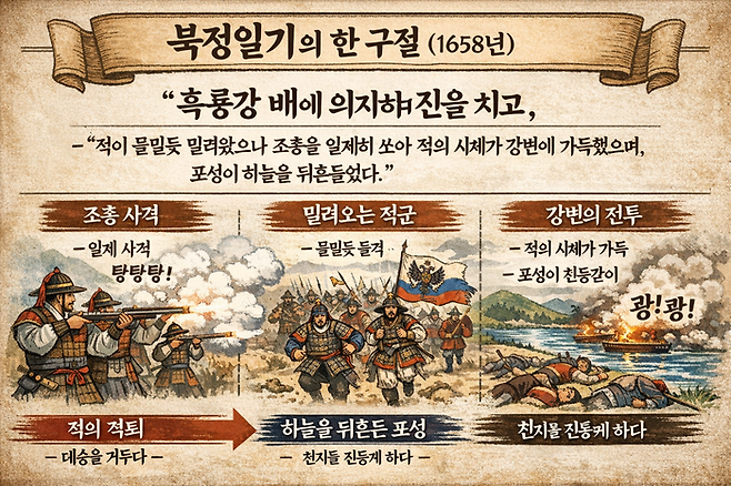 <북정일기의 한 구절=생성형 AI>