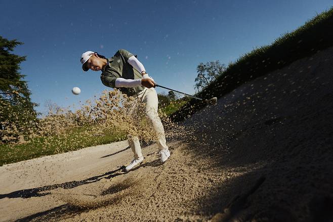 룰루레몬이 브랜드 앰배서더 이민우와 함께 2026 봄 시즌 골프 컬렉션을 공개했다.(사진제공=룰루레몬)