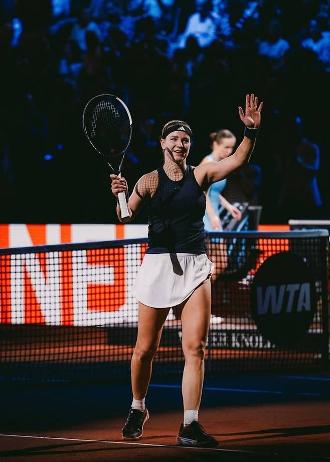 카롤리나 무호바. 대회본부 SNS