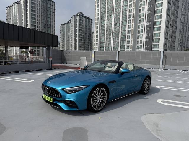 AMG SL 43 정측면부. 임주희 기자