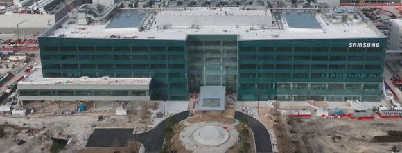 삼성전자의 미국 텍사스주 테일러 공장. [사진=테일러경제개발공사 링크드인]